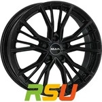 Mak Union gloss black 7x17 ET48 - LK5/100 ML57.1 Alufelge schwarz