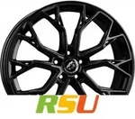 Damina Performance DM18 black painted 8.5x20 ET35 - LK5/112 ML66.6 Alufelge...