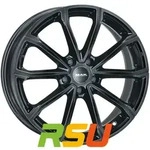 Mak DaVinci gloss black 6.5x16 ET45 - LK4/100 ML60.1 Alufelge schwarz
