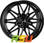 Mak Koenig gloss black 8x19 ET27 - LK5/112 ML66.6 Alufelge schwarz