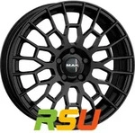Mak APX gloss black 7.5x18 ET32 - LK4/98 ML58.1 Alufelge schwarz