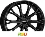 Mak Asphalt gloss black 8.5x19 ET50 - LK5/130 ML66.45 Alufelge schwarz