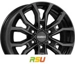 Dezent KC black 7.5x19 ET25 - LK6/139.7 ML106.1 Alufelge schwarz
