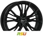 Mak Union gloss black 7.5x17 ET45 - LK5/100 ML57.1 Alufelge schwarz