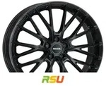 Mak Speciale gloss black 10x22 ET21 - LK5/120 ML66.6 Alufelge schwarz