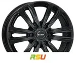 Mak Safari 6 gloss black 8x18 ET50 - LK6/139.7 ML95.1 Alufelge schwarz
