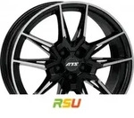 ATS Force diamond-black frontpolished 8.5x19 ET48 - LK5/108 ML63.4 Alufelge schwarz