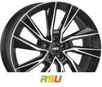 AEZ Havanna black/polished 8.5x21 ET38 - LK5/112 ML70.1 Alufelge schwarz