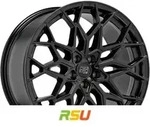 MSW MSW 51 gloss black 9.5x21 ET36 - LK5/112 ML66.56 Alufelge schwarz