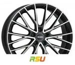 Mak Speciale black mirror 8.5x19 ET38 - LK5/112 ML57.1 Alufelge schwarz