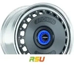 Ronal RR10 REV-M tremolite metallic matt 7.5x16 ET25 - LK4/108 ML65.03 Alufelge grau