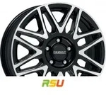 Dezent KH black/polished 6.5x16 ET52 - LK5/112 ML66.6 Alufelge schwarz