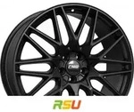 CMS C25 complete matt black 8.5x19 ET40 - LK5/112 ML66.5 Alufelge schwarz