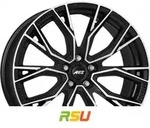 AEZ Toronto black/polished 9x20 ET42 - LK5/112 ML57.1 Alufelge schwarz