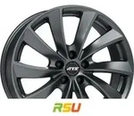 ATS Lunaris steel-grey matt 8.5x19 ET45 - LK5/108 ML70.1 Alufelge grau