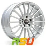 Avus Racing AC-M03 hyper silver 7.5x18 ET48 - LK5/100 ML73.1 Alufelge silber