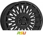 AEZ Tokio black matt 10.5x23 ET18 - LK5/112 ML66.6 Alufelge schwarz