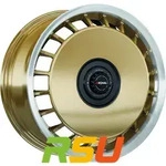 Ronal R50 REV-B racing gold-hornkopiert 8x18 ET35 - LK5/100 ML68 Alufelge gold