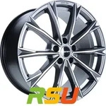 GMP Totale matt anthracite diamond 9.5x21 ET28 - LK5/112 ML66.5 Alufelge grau