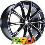 GMP Totale black diamond 9.5x21 ET28 - LK5/112 ML66.5 Alufelge schwarz