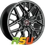 Keskin KT25 Pearl palladium painted 8.5x19 ET45 - LK5/112 ML66.6 Alufelge grau