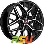 Keskin KT25 Pearl black front polish 8.5x19 ET29.9 - LK5/112 ML66.6 Alufelge...
