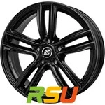 RC-Design RC27 schwarz lackiert 7.5x18 ET50 - LK5/112 ML66.6 Alufelge schwarz