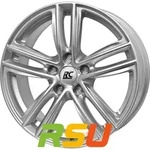 RC-Design RC27 kristallsilber lackiert 6.5x16 ET47 - LK5/112 ML66.7 Alufelge...