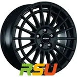 Ronal R73 jetblack matt 9.5x19 ET52 - LK5/112 ML66.5 Alufelge schwarz