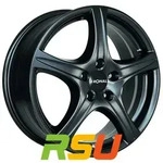 Ronal R56 mattschwarz 7x17 ET40 - LK5/108 ML76 Alufelge schwarz