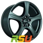 Ronal R55 SUV mattschwarz 8.5x18 ET55 - LK5/130 ML71.5 Alufelge schwarz