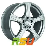 Ronal R55 SUV kristallsilber 8.5x18 ET43 - LK5/130 ML84.1 Alufelge silber