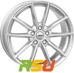 Autec Typ SK - Skara brillantsilber 8x19 ET34 - LK5/112 ML66.6 Alufelge silber