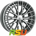 MAM GT2 palladium front polish 8.5x19 ET45 - LK5/114.3 ML72.6 Alufelge grau