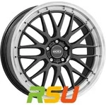 Dotz Bilbao gunmetal/polished lip 8x17 ET34 - LK5/120 ML72.6 Alufelge grau