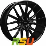 RFK Wheels GLS301 satin black 8.5x19 ET42 - LK5/114.3 ML82 Alufelge schwarz