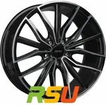 RFK Wheels GLS301 metallic black machined 8.5x19 ET42 - LK5/112 ML82 Alufelge...