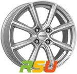 Dezent TN silver 6.5x16 ET28 - LK4/108 ML65.1 Alufelge silber