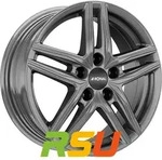 Ronal R65 cerium grey 7x18 ET35 - LK4/108 ML76 Alufelge grau