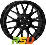 Autec Typ NH - Nimah schwarz 8.5x21 ET40 - LK5/120 ML72.6 Alufelge schwarz
