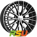 MAM GT2 black front polish 8.5x19 ET45 - LK5/114.3 ML72.6 Alufelge schwarz
