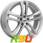 TEC Speedwheels AS4 brillant-silber 8x18 ET40 - LK5/112 ML57.1 Alufelge silber