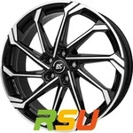 RC-Design RC36 schwarz glanz front-poliert 8x20 ET35 - LK5/114.3 ML66.1 Alufelge