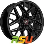 Keskin KT25 Pearl black painted 8.5x19 ET35 - LK5/120 ML72.6 Alufelge schwarz