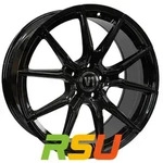 V1 Wheels V1 black 8.5x19 ET45 - LK5/112 ML66.6 Alufelge schwarz