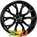 Damina Performance DM18 black painted 8x18 ET35 - LK5/120 ML72.6 Alufelge...