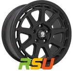 Sparco Gravel matt black 8x18 ET35 - LK5/112 ML73.1 Alufelge schwarz