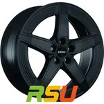 Ronal R72 jetblack-matt 8x19 ET45.1 - LK5/112 ML57.06 Alufelge schwarz