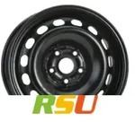 Alcar 9885 7x16 ET42 - LK5/112 ML57 Stahlfelge schwarz