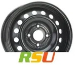 Alcar 8410 6x15 ET45 - LK4/114.3 ML66 Stahlfelge schwarz